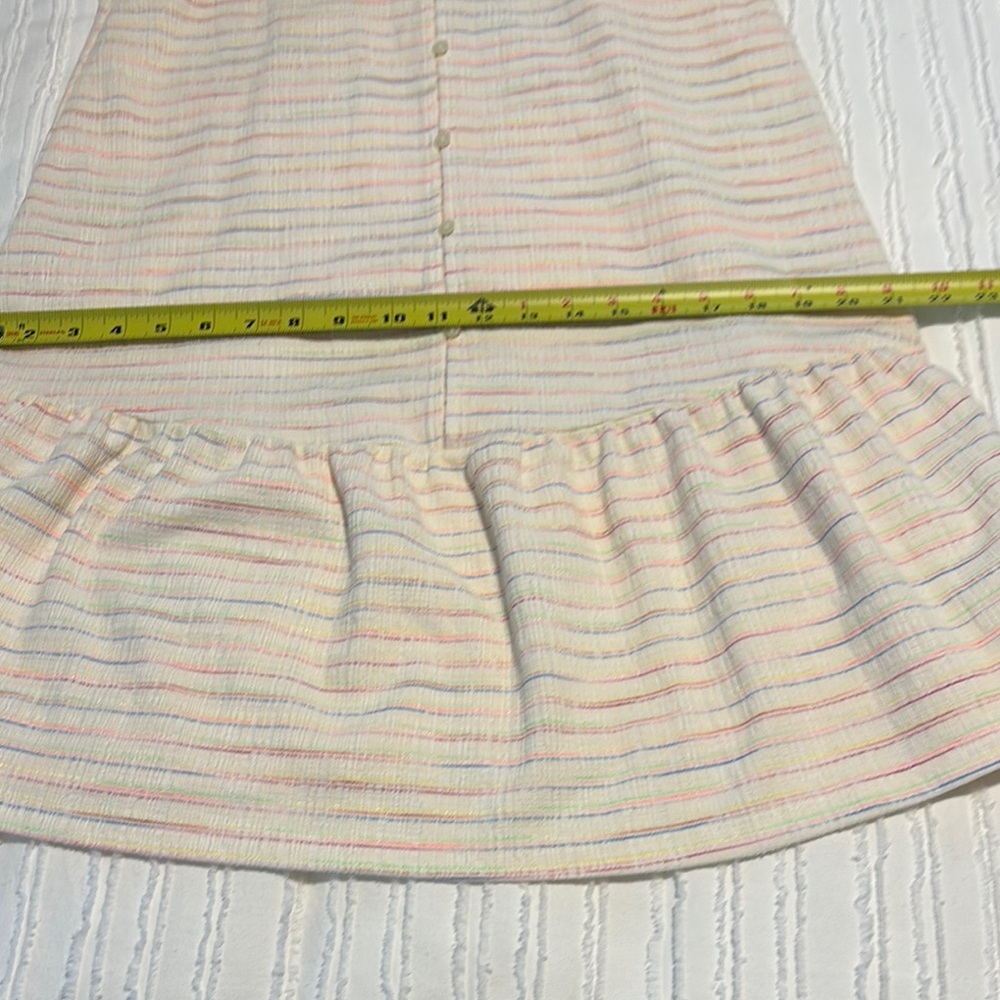 NWT Loft Striped Sleeveless Dress with Tie Straps - Picture 6 of 7